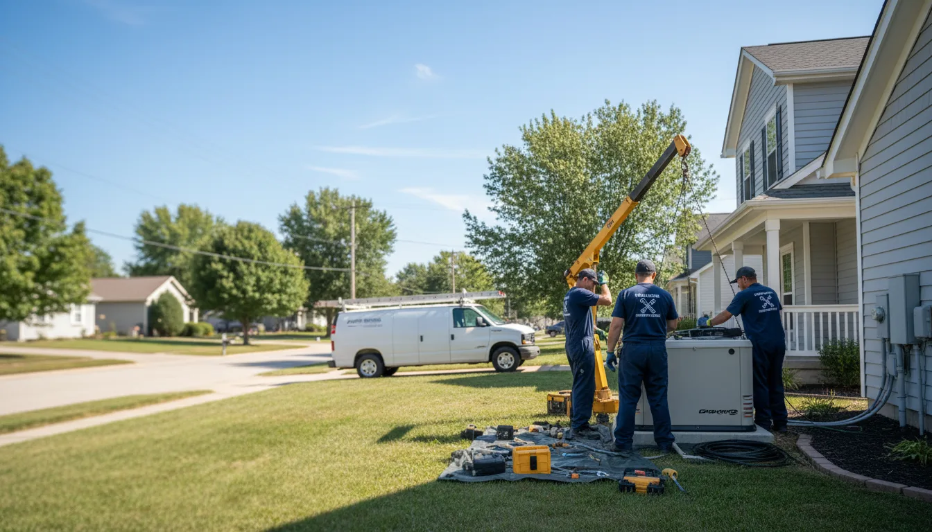 Generator Installation in Drewryville, VA near me